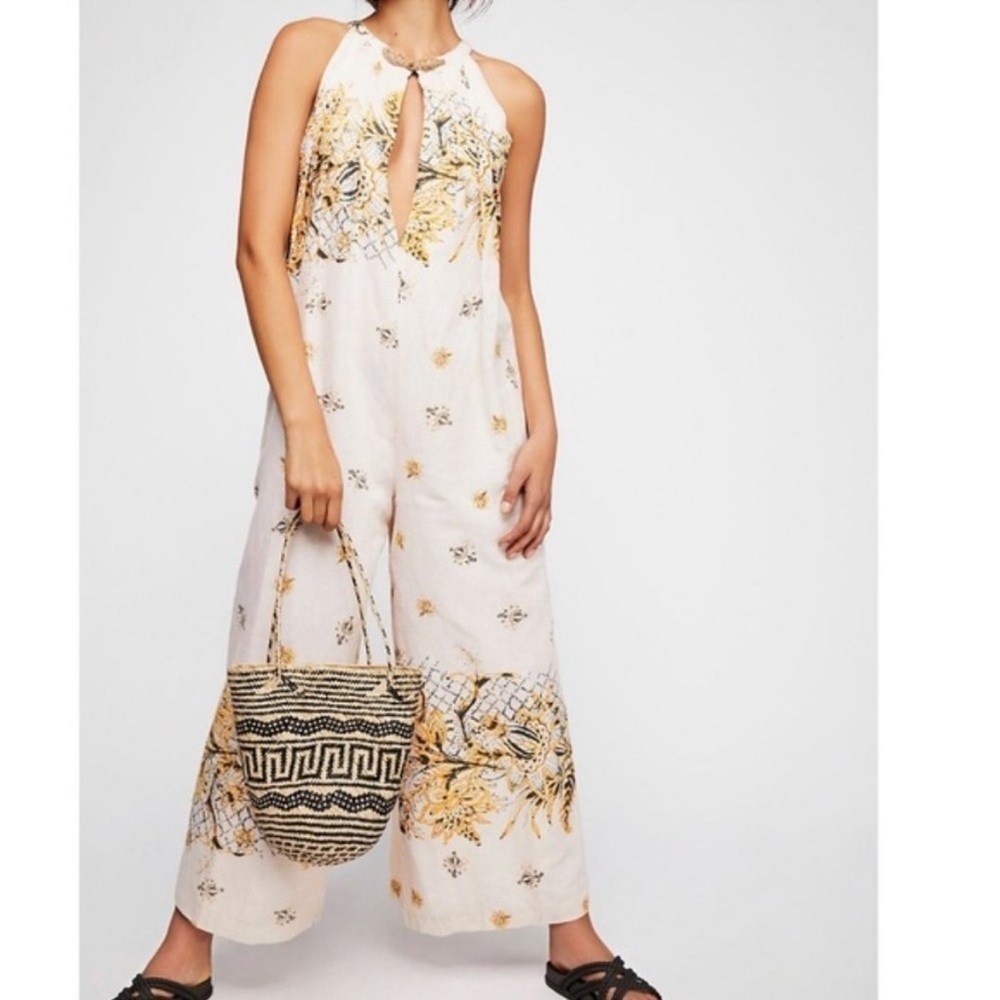Free People High on Life Jumpsuit Romper Small NWT